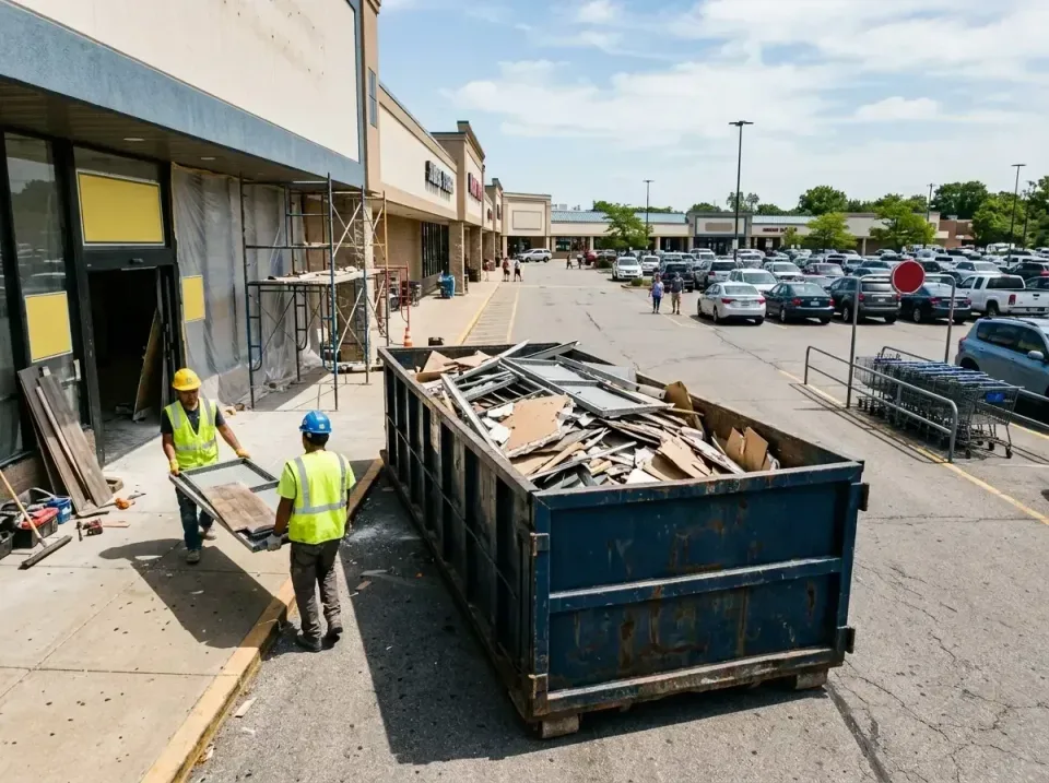 retail-store-renovation-debris-003 — frequently asked questions, Roll-off Dumpster Rentals in Island Walk, FL